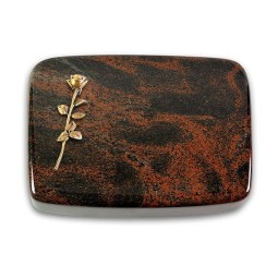 Grabkissen Linea/Aruba Rose 12 (Bronze)