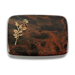 Grabkissen Linea/Aruba Rose 13 (Bronze)