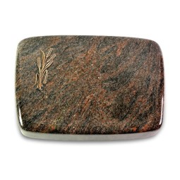 Grabkissen Linea/Himalaya Ähren 1 (Bronze)