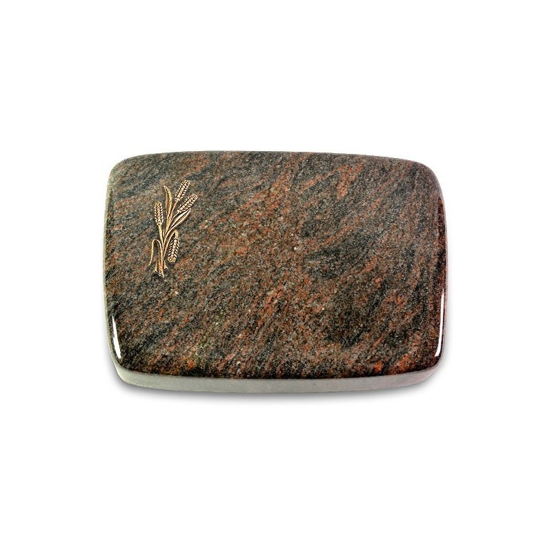 Grabkissen Linea/Himalaya Ähren 1 (Bronze)