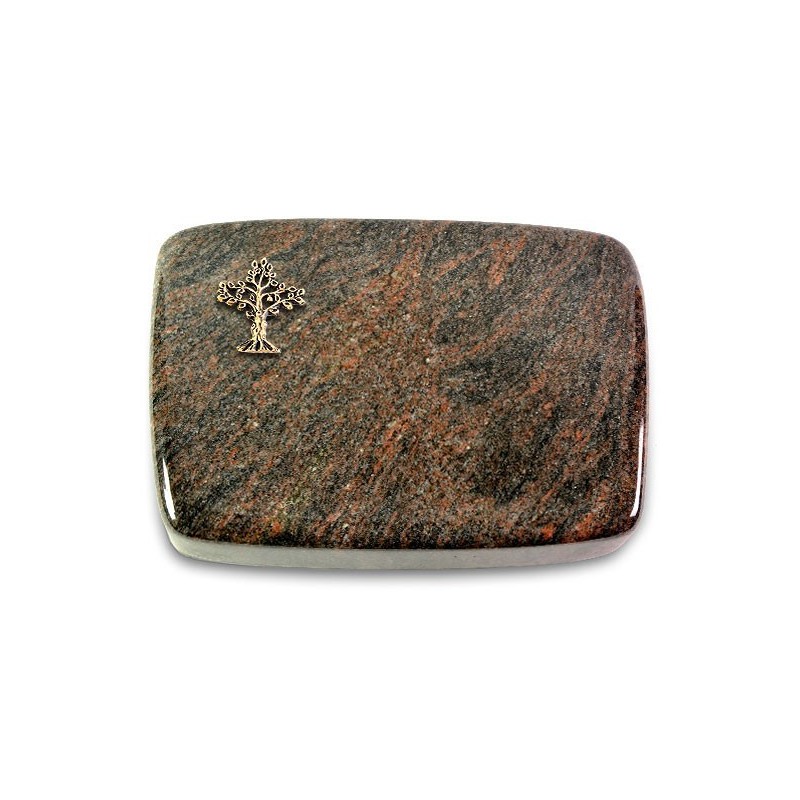 Grabkissen Linea/Himalaya Baum 2 (Bronze)