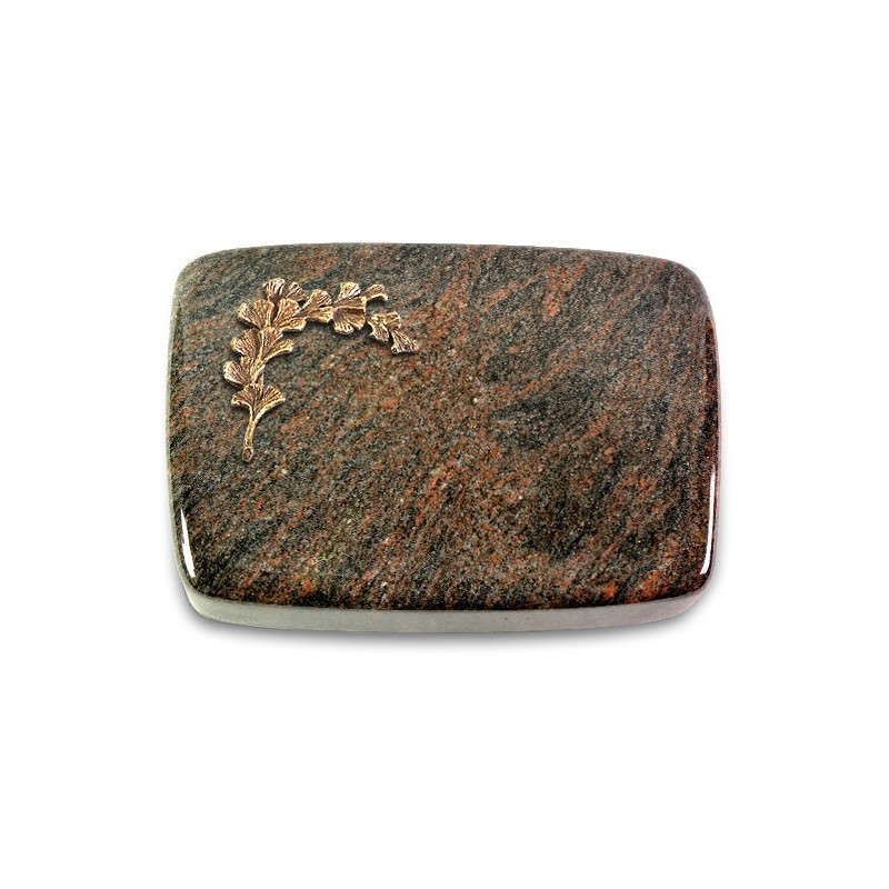Grabkissen Linea/Himalaya Gingozweig 2 (Bronze)