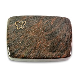 Grabkissen Linea/Himalaya Papillon (Bronze)