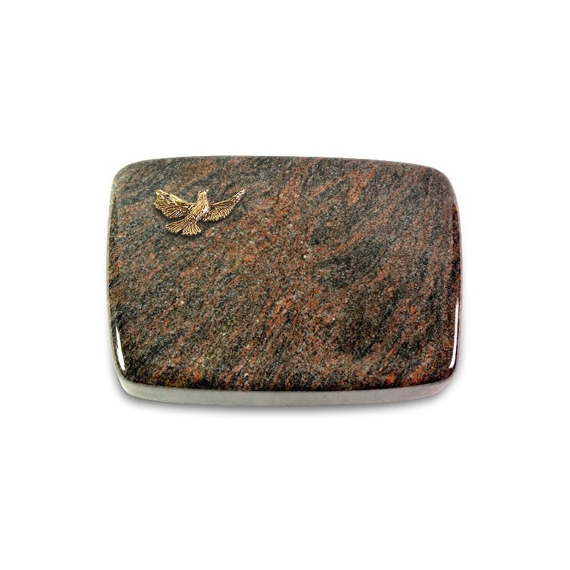 Grabkissen Linea/Himalaya Taube (Bronze)