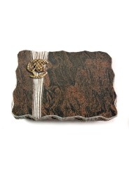 Grabplatte Barap Strikt Baum 1 (Bronze)