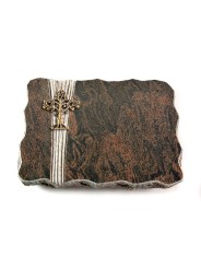 Grabplatte Barap Strikt Baum 2 (Bronze)