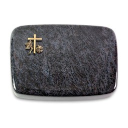 Grabkissen Linea/Orion Kreuz 1 (Bronze)