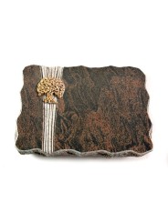 Grabplatte Barap Strikt Baum 3 (Bronze)