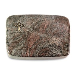 Grabkissen Linea/Paradiso Baum 2 (Bronze)