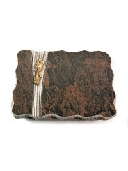 Grabplatte Barap Strikt Maria (Bronze)