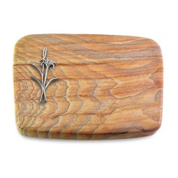 Grabkissen Linea/Rainbow Lilienzweig (Alu)