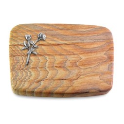 Grabkissen Linea/Rainbow Rose 10 (Alu)