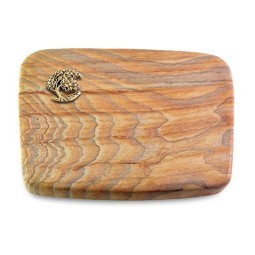 Grabkissen Linea/Rainbow Baum 1 (Bronze)