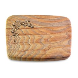 Grabkissen Linea/Rainbow Gingozweig 2 (Bronze)