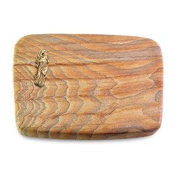 Grabkissen Linea/Rainbow Maria (Bronze)