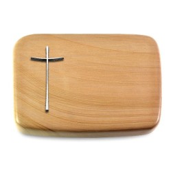 Grabkissen Linea/Woodland Kreuz 2 (Alu)