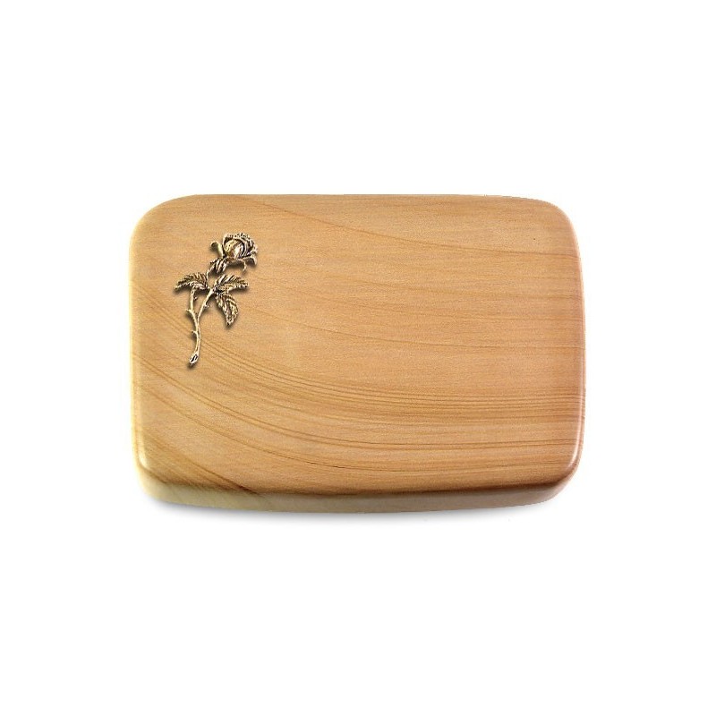 Grabkissen Linea/Woodland Rose 2 (Bronze)