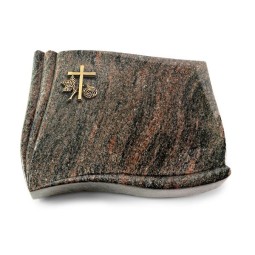 Grabkissen Memory/Himalaya Kreuz 1 (Bronze)