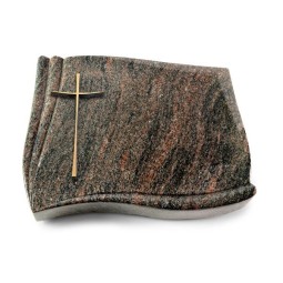 Grabkissen Memory/Himalaya Kreuz 2 (Bronze)