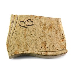 Grabkissen Memory/Kashmir Herzen (Bronze)