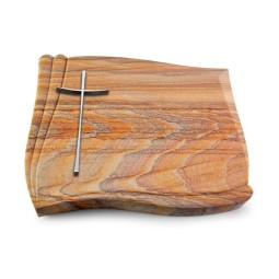 Grabkissen Memory/Rainbow Kreuz 2 (Alu)