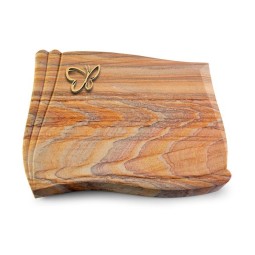 Grabkissen Memory/Rainbow Papillon (Bronze)