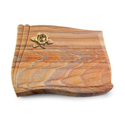 Grabkissen Memory/Rainbow Rose 4 (Bronze)