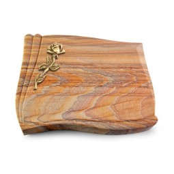 Grabkissen Memory/Rainbow Rose 7 (Bronze)