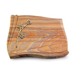 Grabkissen Memory/Rainbow Rose 9 (Bronze)