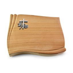 Grabkissen Memory/Woodland Kreuz 1 (Alu)