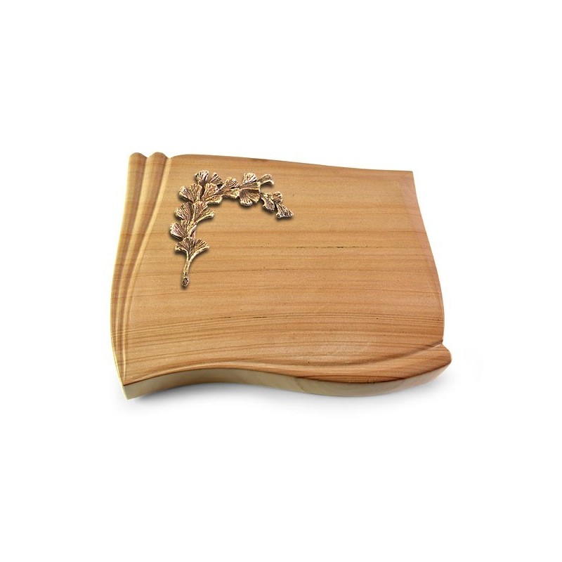 Grabkissen Memory/Woodland Gingozweig 2 (Bronze)