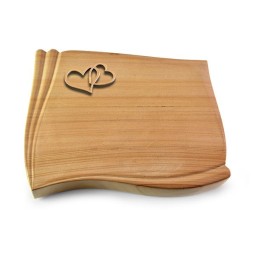 Grabkissen Memory/Woodland Herzen (Bronze)