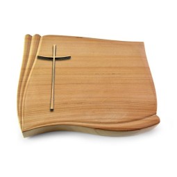 Grabkissen Memory/Woodland Kreuz 2 (Bronze)