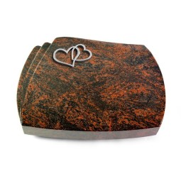 Grabkissen Paris/Aruba Herzen (Alu)