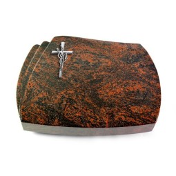 Grabkissen Paris/Aruba Kreuz/Ähren (Alu)