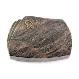 Grabkissen Paris/Himalaya Papillon (Bronze)