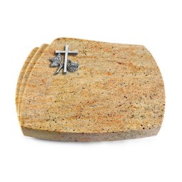 Grabkissen Paris/Kashmir Kreuz 1 (Alu)