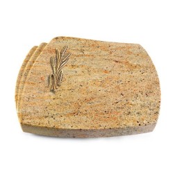 Grabkissen Paris/Kashmir Ähren 1 (Bronze)