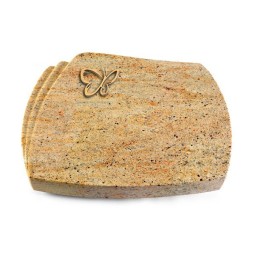 Grabkissen Paris/Kashmir Papillon (Bronze)