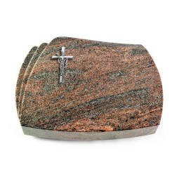 Grabkissen Paris/Paradiso Kreuz/Ähren (Alu)