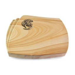 Grabkissen Paris/Woodland Baum 1 (Bronze)