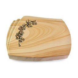 Grabkissen Paris/Woodland Efeu (Bronze)