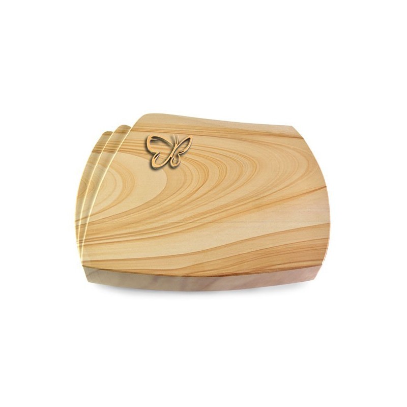 Grabkissen Paris/Woodland Papillon (Bronze)