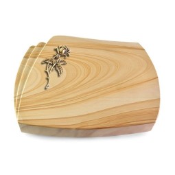 Grabkissen Paris/Woodland Rose 2 (Bronze)