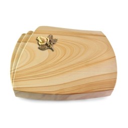 Grabkissen Paris/Woodland Rose 3 (Bronze)