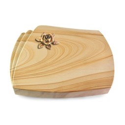 Grabkissen Paris/Woodland Rose 4 (Bronze)