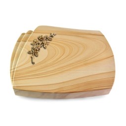 Grabkissen Paris/Woodland Rose 5 (Bronze)