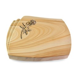 Grabkissen Paris/Woodland Rose 6 (Bronze)