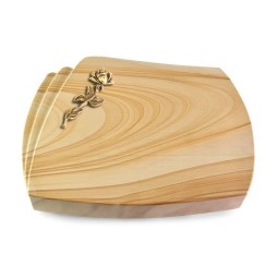 Grabkissen Paris/Woodland Rose 7 (Bronze)