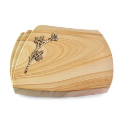 Grabkissen Paris/Woodland Rose 9 (Bronze)